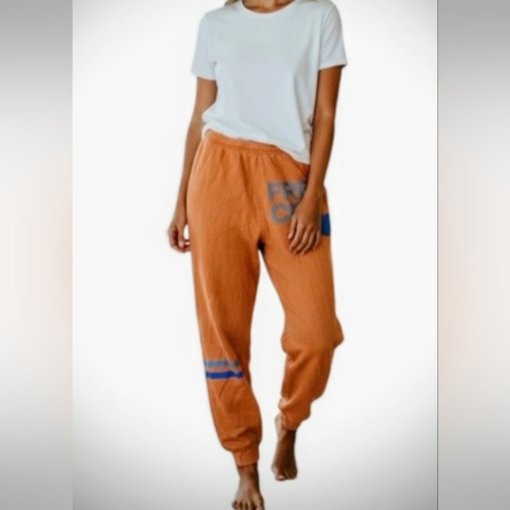 Freecity- Orange Track Pants - Picture 10 of 10